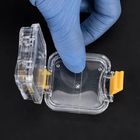 투명한 치과 실험실은 틀니를 위한 탄력 있는 Membrance 플라스틱 이 상자를 도구로 만듭니다